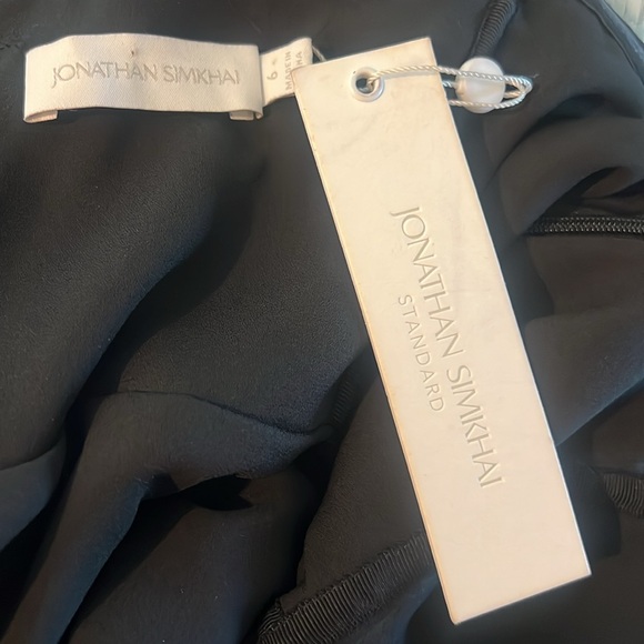 Jonathan Simkhai Bonnie Lace Tie Strap Cocktail Midi Dress - Picture 10 of 10